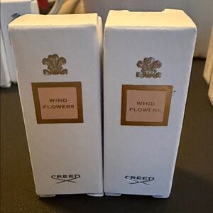 Creed Wind Flowers Luxury Samples Lot of 2 2 ML  Perfume Parfum Fragrance Niche